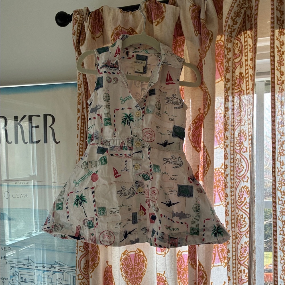 J Crew “crewcuts” collared dress